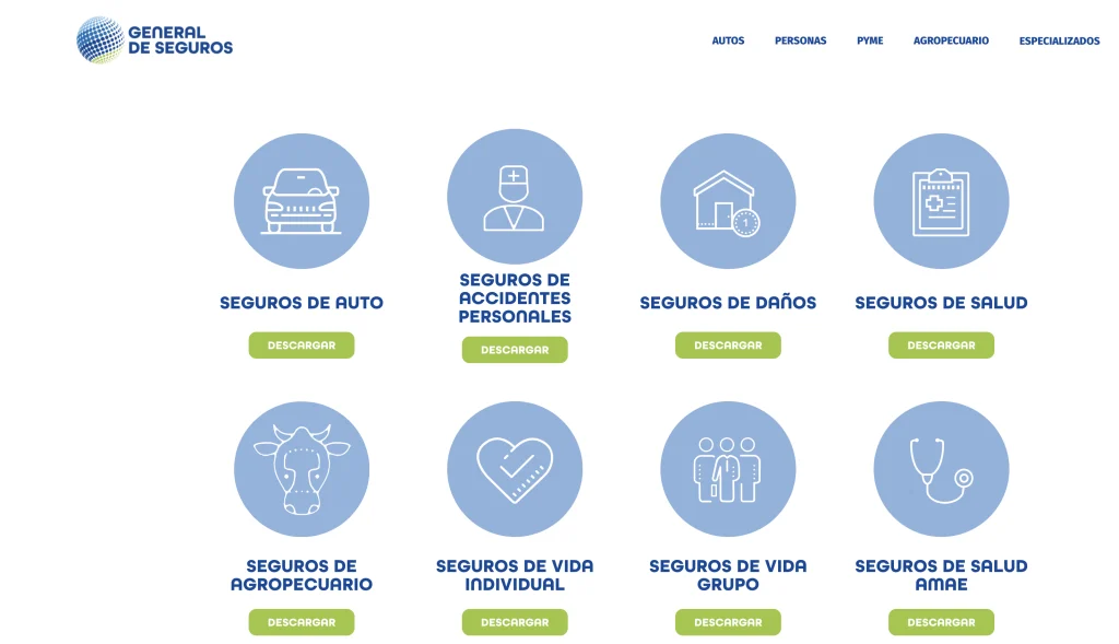 En General de Seguros, el pago de póliza se puede efectuar mediante diferentes métodos.